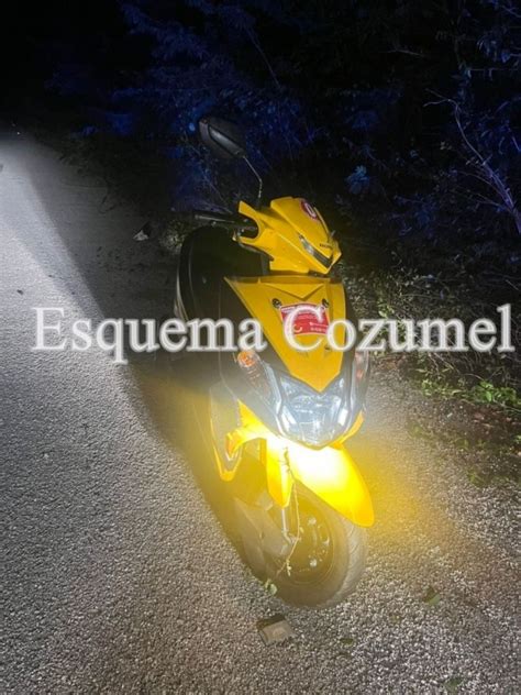 accidente de nicandro diaz cozumel